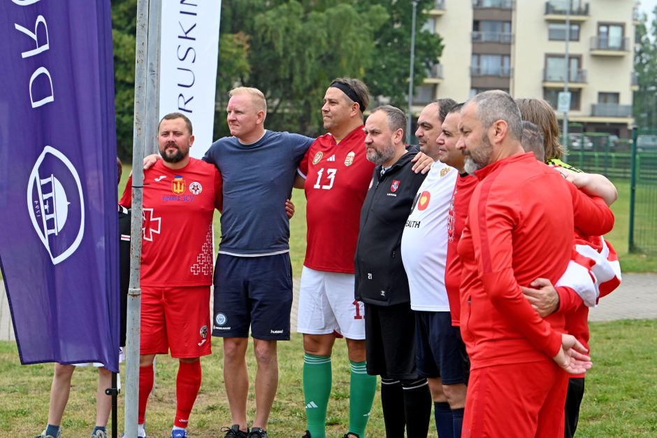 Tarptautiniame žurnalistų futbolo turnyre Druskininkuose – dešimtmetį lauktas vilniečių triumfas