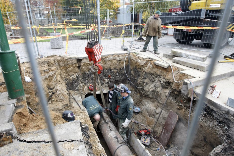 Klaipėdoje baigiama rekonstruoti šilumos trasas