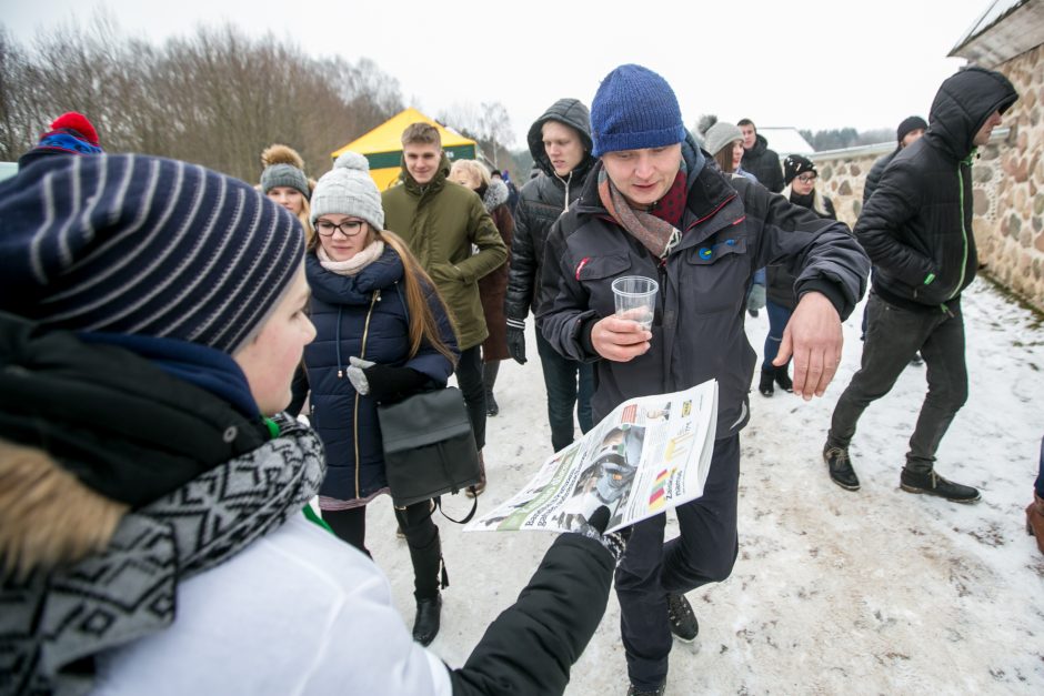 Rumšiškėse žiemą išvarė su trenksmu