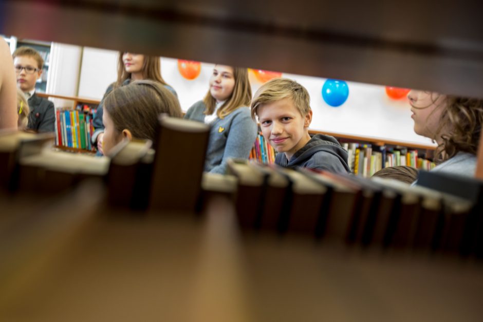 Vinco Kudirkos bibliotekoje – žaidimai ir vaikiškas šurmulys