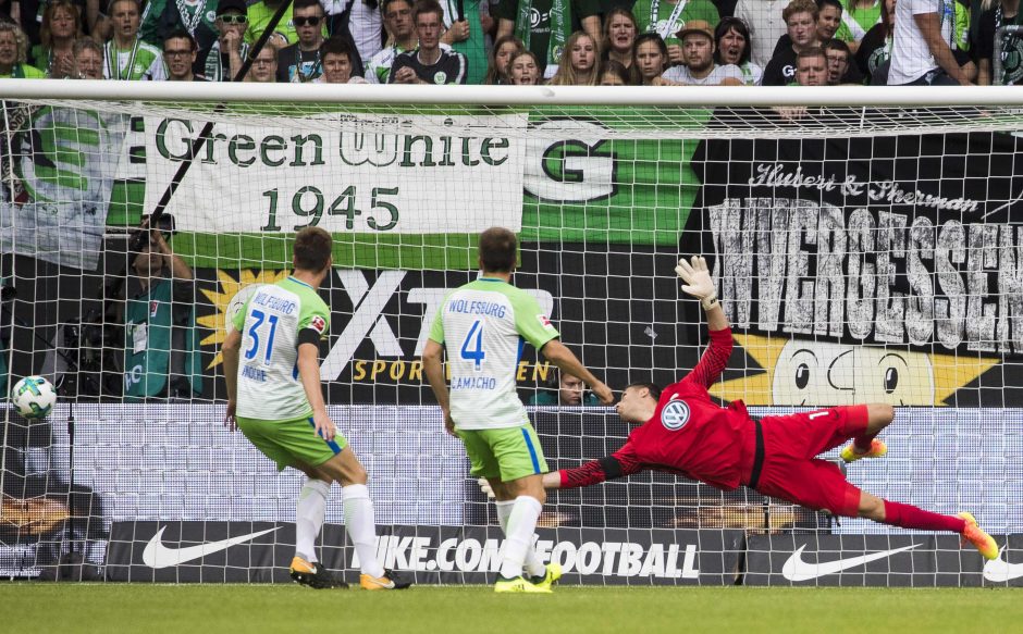 Bundeslyga: „Borussia“ sutriuškino „Wolfsburg“