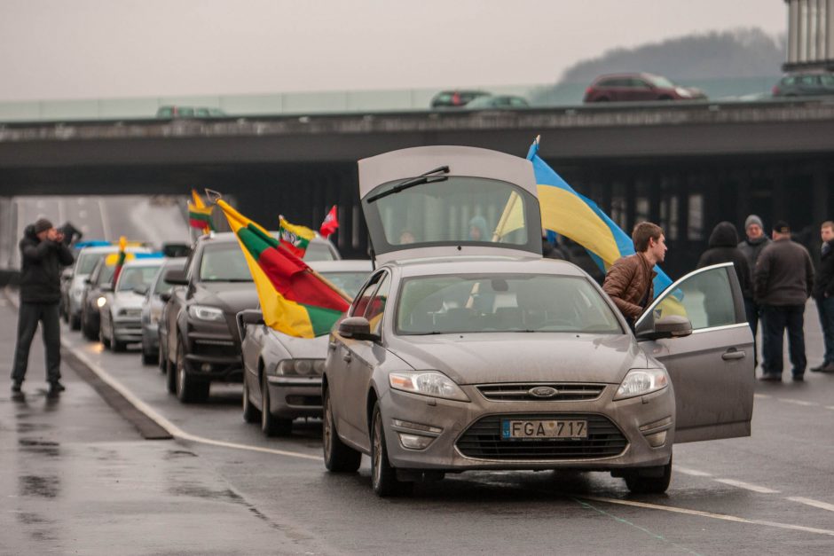 Kauno gatvėmis nuvilnijo automaidanas