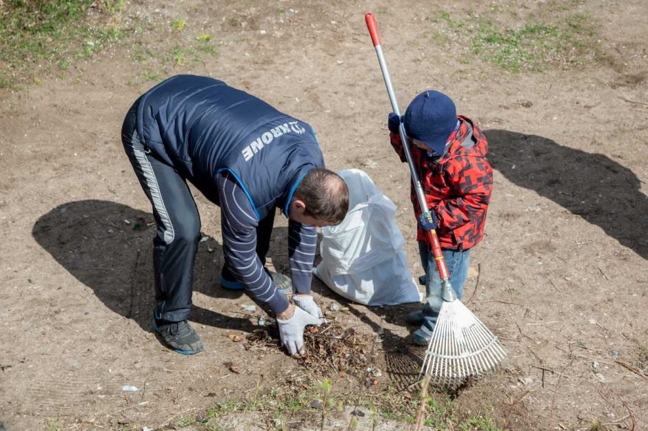 Vilniečiai kviečiami tvarkytis ne vien per akciją 