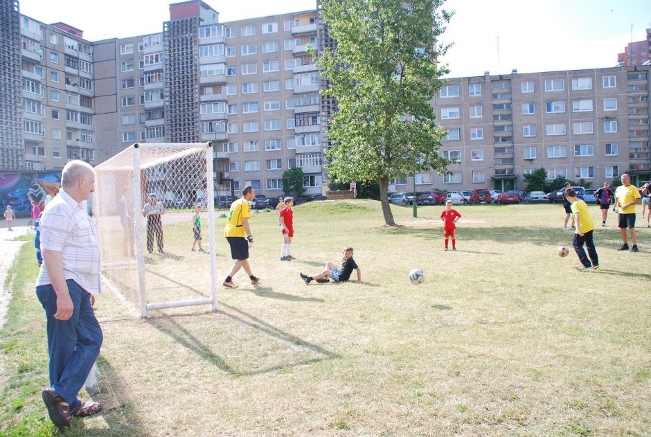 Politiko M.Žilio rūpestis – atnaujinti sporto ir žaidimų aikšteles