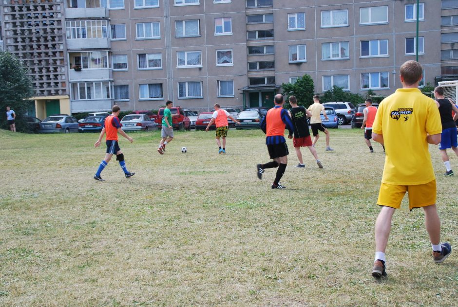 Politiko M.Žilio rūpestis – atnaujinti sporto ir žaidimų aikšteles