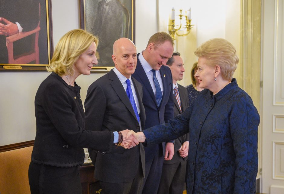 D. Grybauskaitė: Lietuvoje daugėja verslo investicijų iš JAV