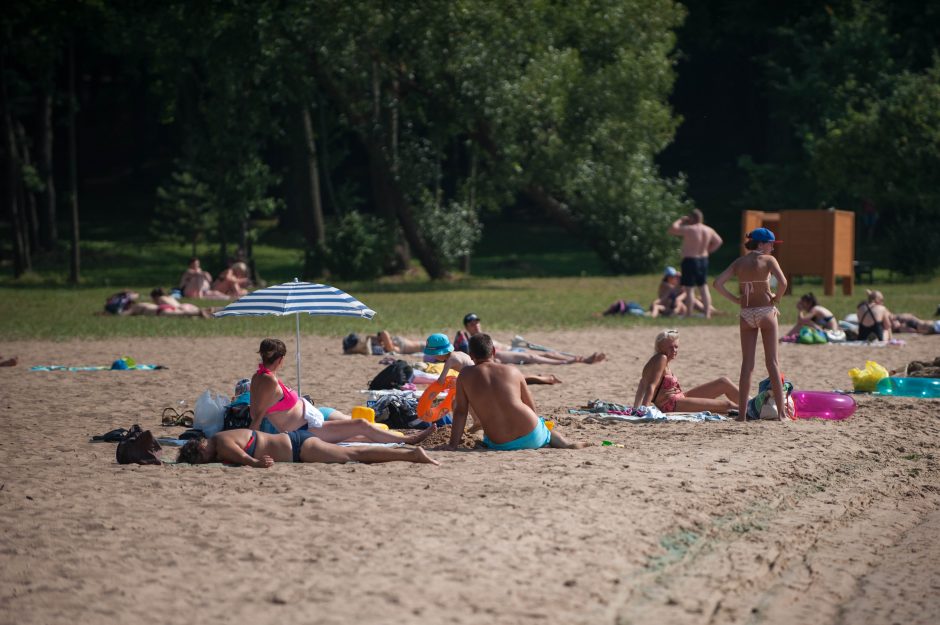 Kauno paplūdimių spindesys ir skurdas