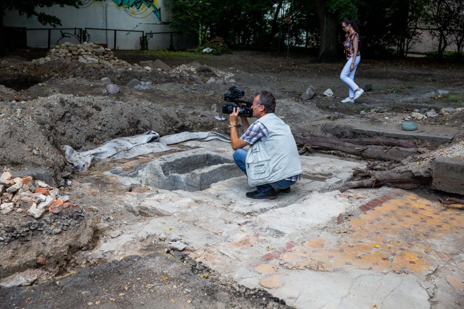 Po svarbaus atradimo Vilnius žada įamžinti Didžiąją sinagogą