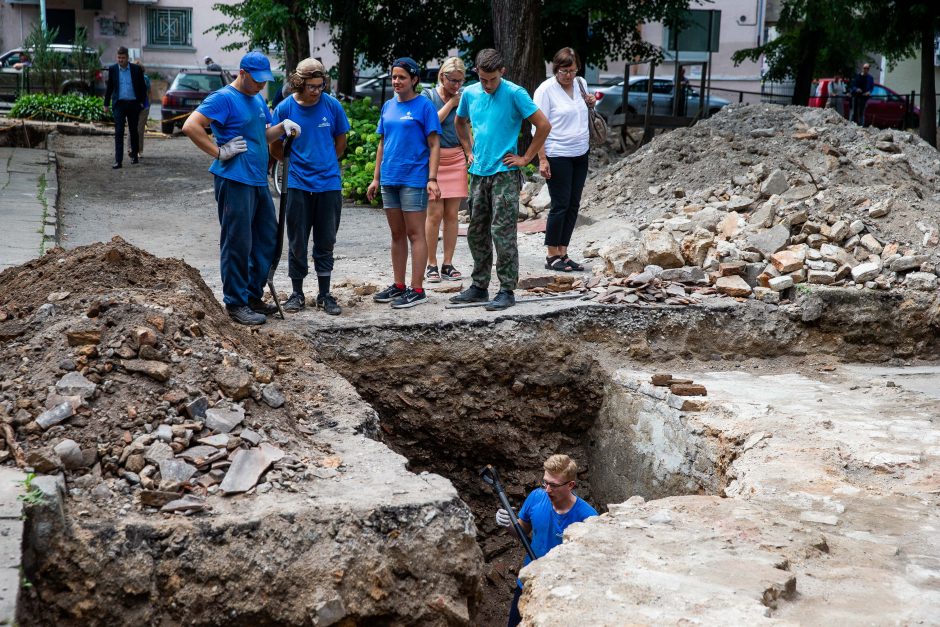 Po svarbaus atradimo Vilnius žada įamžinti Didžiąją sinagogą