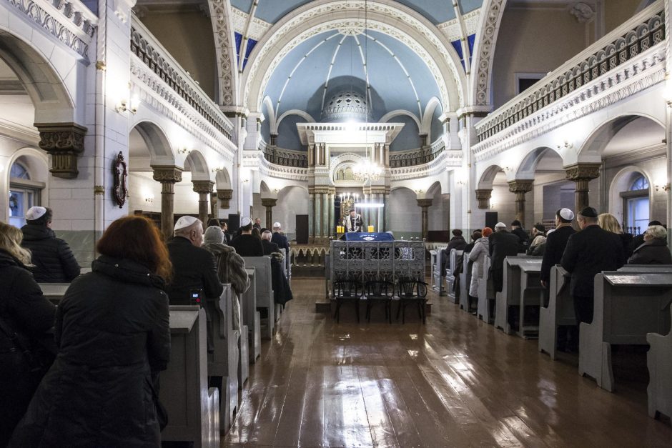 Sostinėje paminėta Holokausto aukų atminimo diena