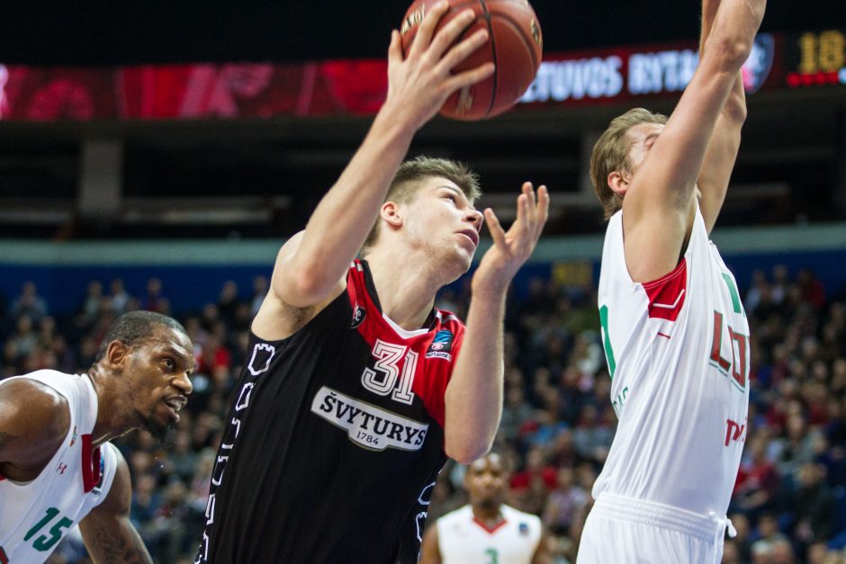 „Lietuvos rytas“ po pratęsimo nusileido Krasnodaro krepšininkams