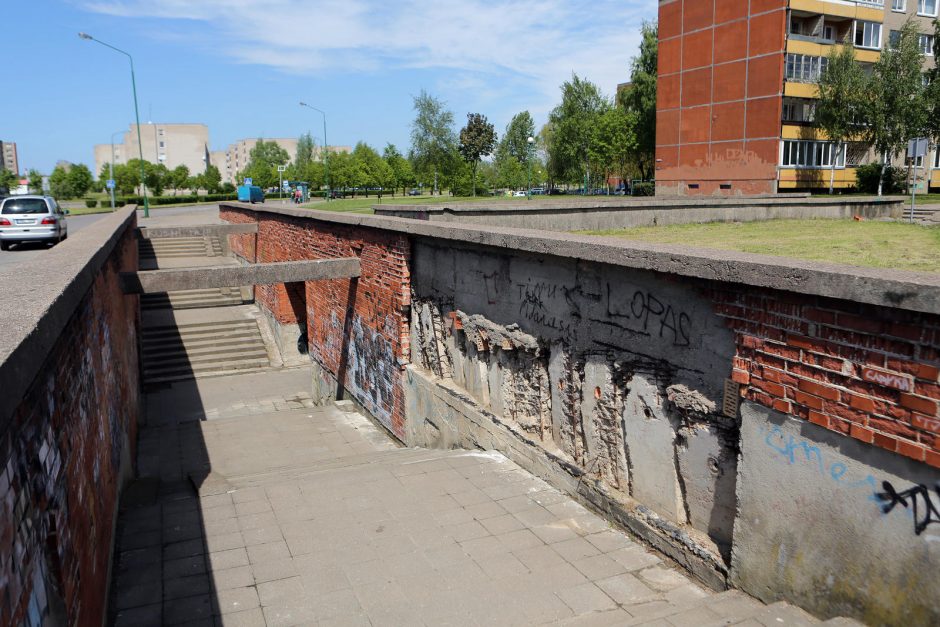 Požeminės perėjos Klaipėdoje kelia šiurpą