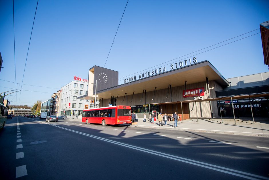 Laimėjimus susišlavė Kauno autobusų stoties kūrėjai