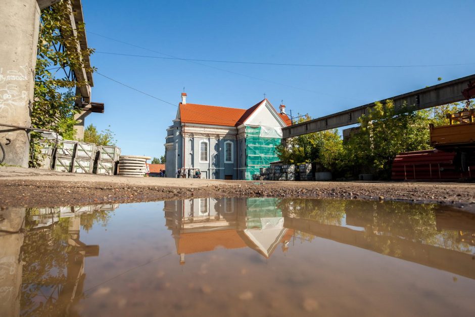 Restauruojama Šv. Stepono bažnyčia taps Stoties rajono puošmena