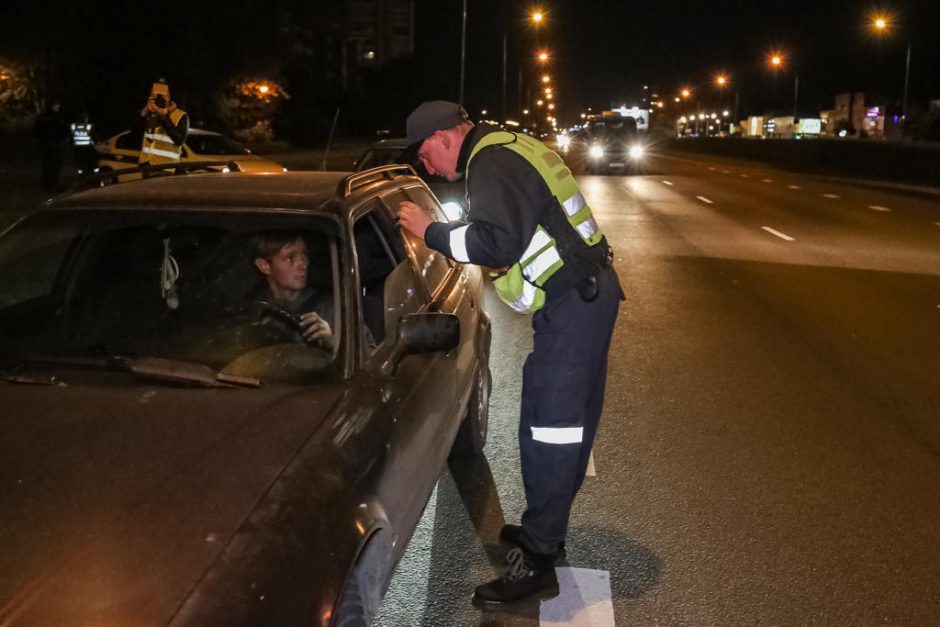 Reidas Klaipėdoje: tarp viršijusių greitį – garsus sportininkas