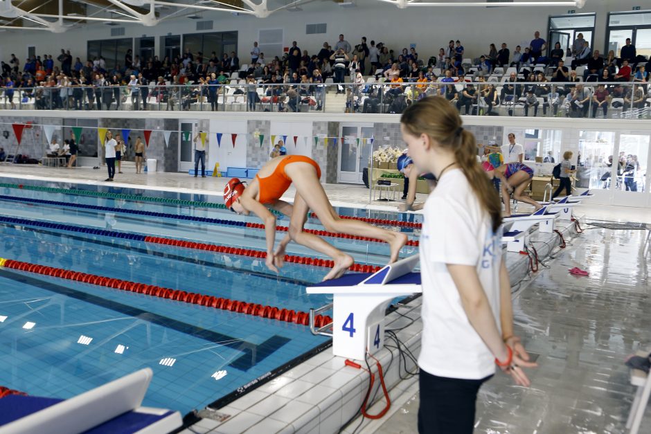 Uostamiestyje – jaunųjų plaukikų varžybos „Klaipėda Grand Prix“