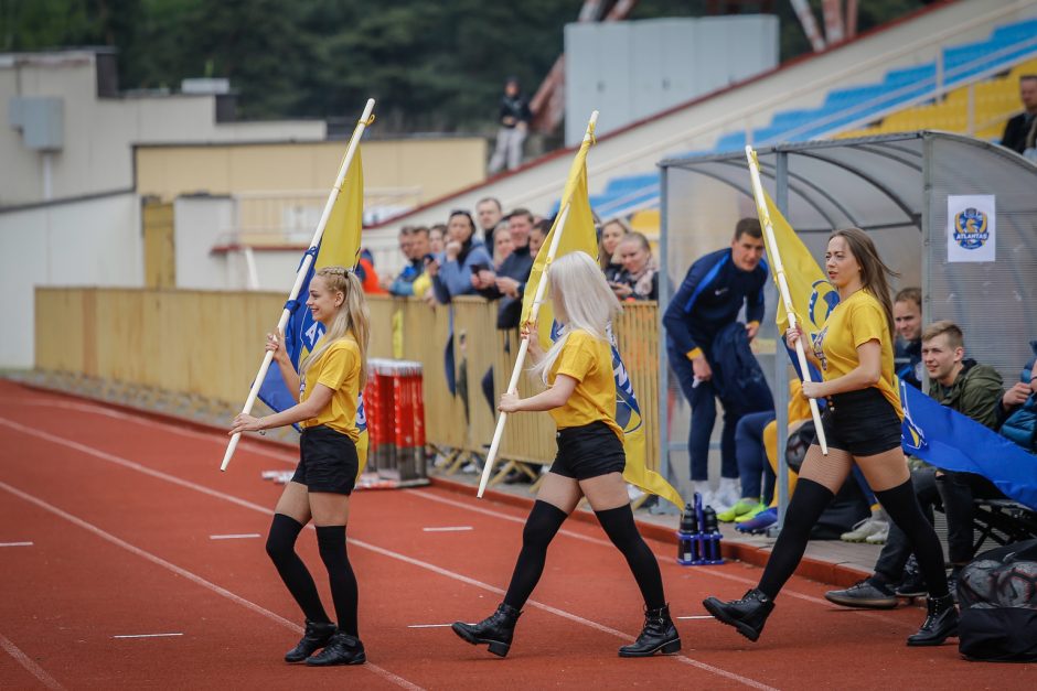 „Atlanto“ rungtynės prieš „Stumbrą“ baigėsi be įvarčių