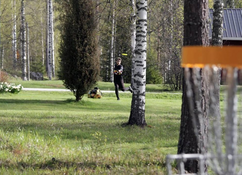 Tarptautiniame diskgolfo turnyre Suomijoje lietuviai pelnė sidabrą