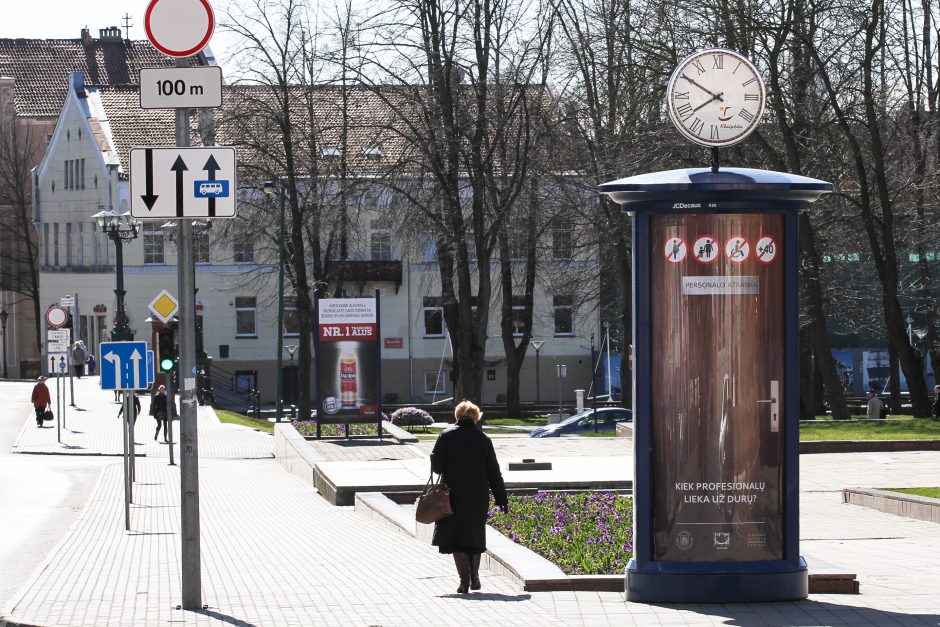 Konferencijoje – socialinių plakatų ekspozicija