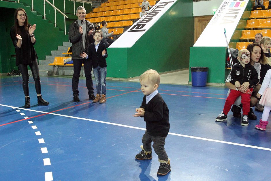 Kauno sporto halėje – mažųjų krepšininkų šventė