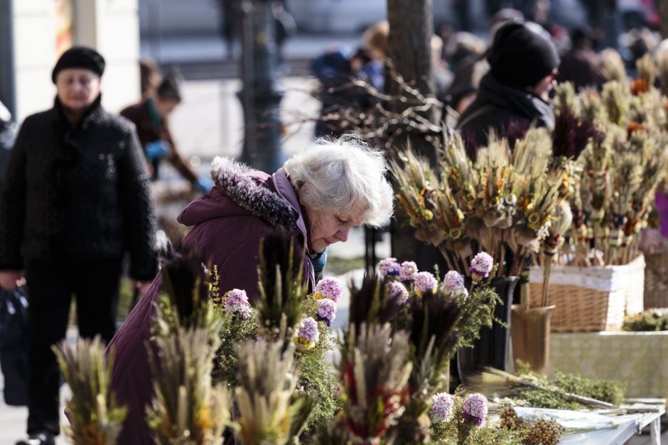 Visas katalikiškas pasaulis mini Verbų sekmadienį