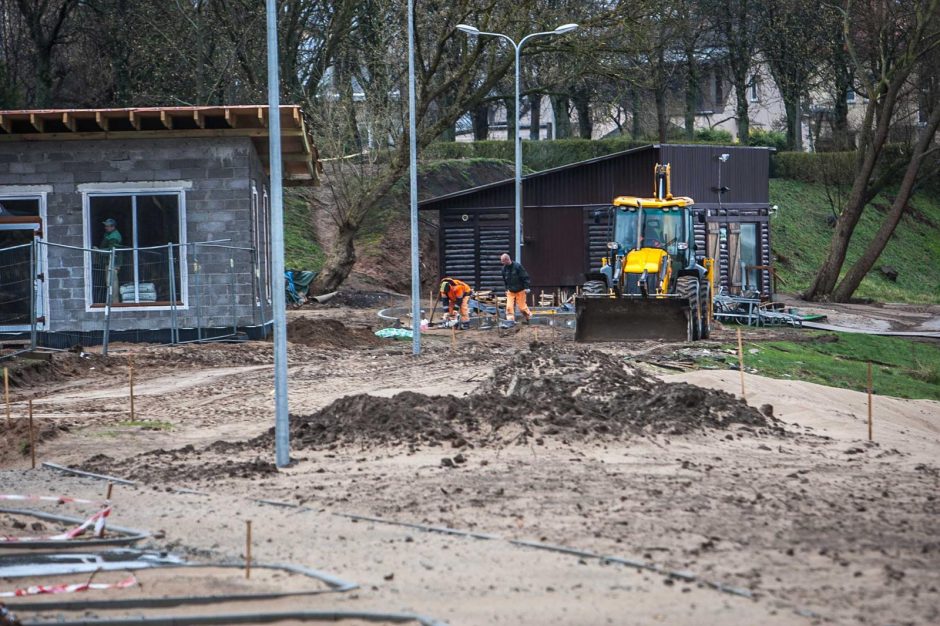 Panemunės paplūdimyje – pats darbymetis