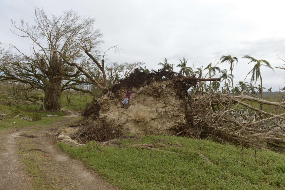 Vanuatu premjeras: ciklono aukų tikriausiai reikšmingai nebepadaugės