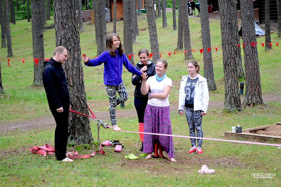 Festivalio „Debesų pieva“ idėja žavisi ir neregė