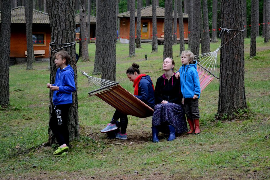 Festivalio „Debesų pieva“ idėja žavisi ir neregė