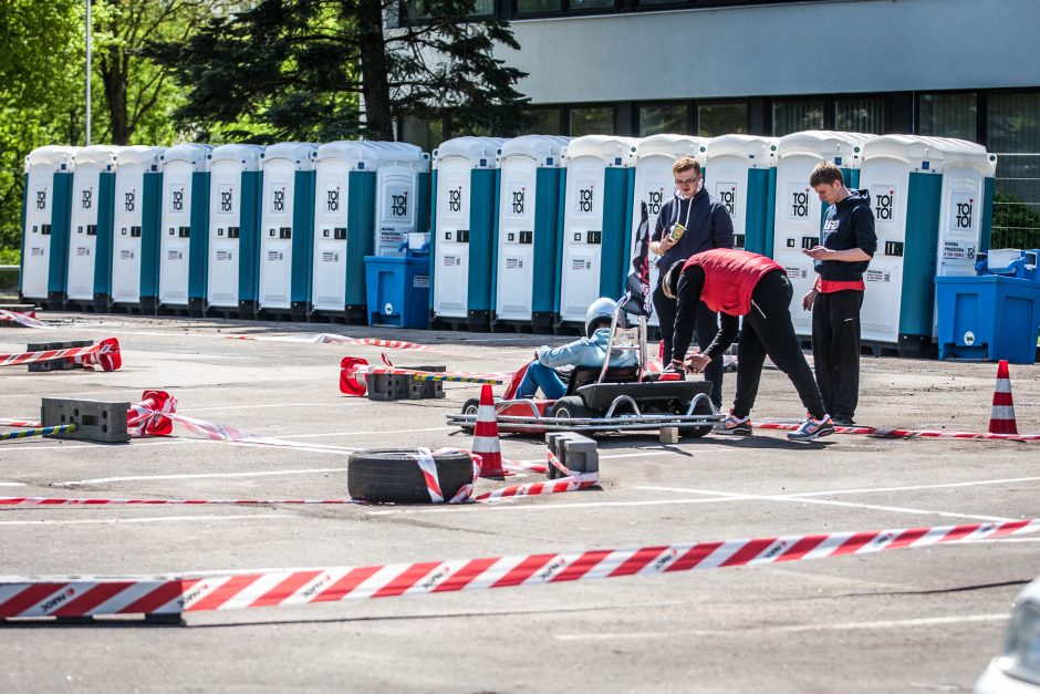 KTU studentų miestelis virto pramogų zona