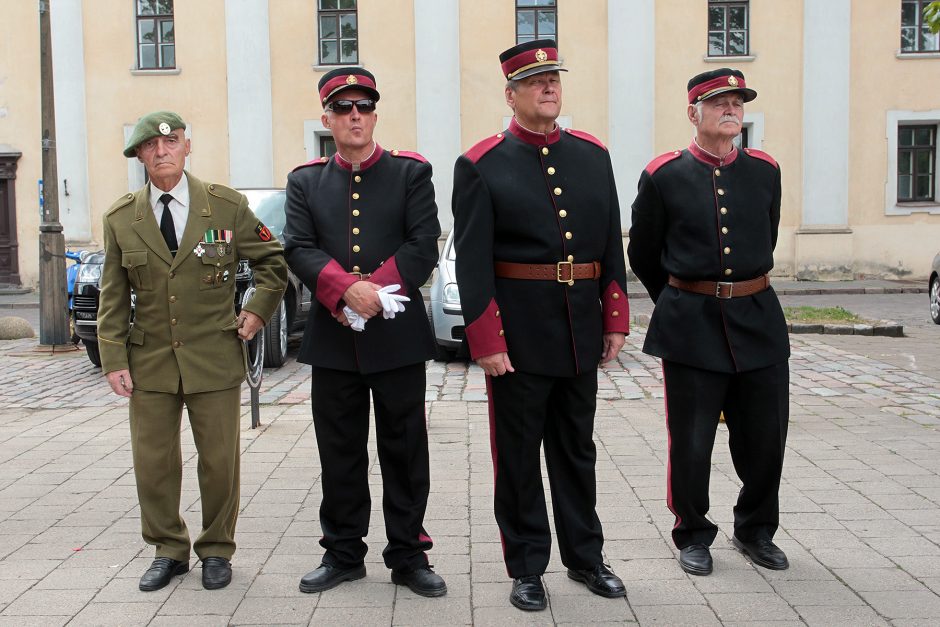 Šaulių sąjunga Kauno Rotušės aikštėje paminėjo 99-ąsias metines