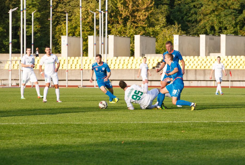 Nerezultatyviausiame Kauno derbyje – antroji „Stumbro“ pergalė