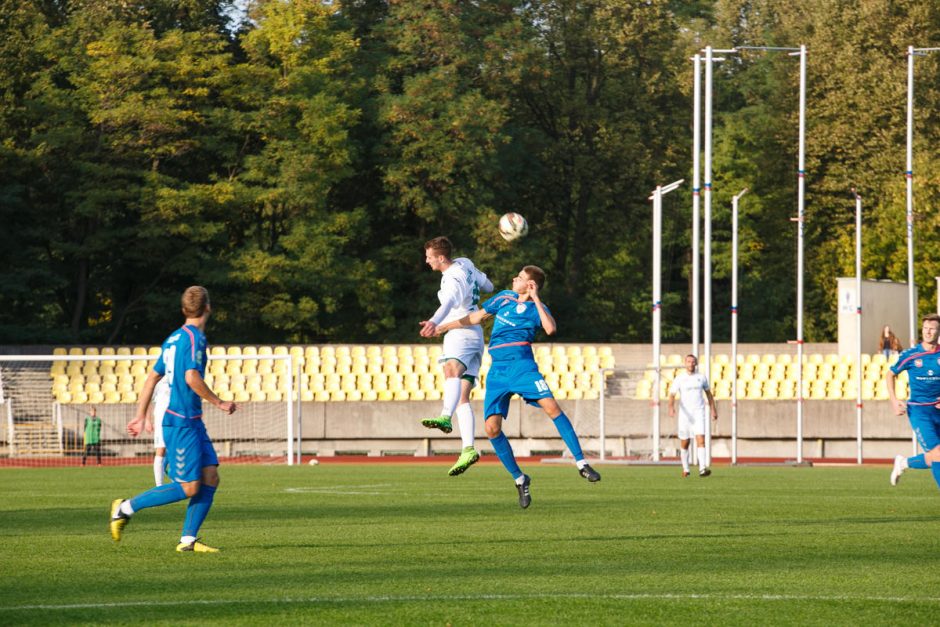 Nerezultatyviausiame Kauno derbyje – antroji „Stumbro“ pergalė