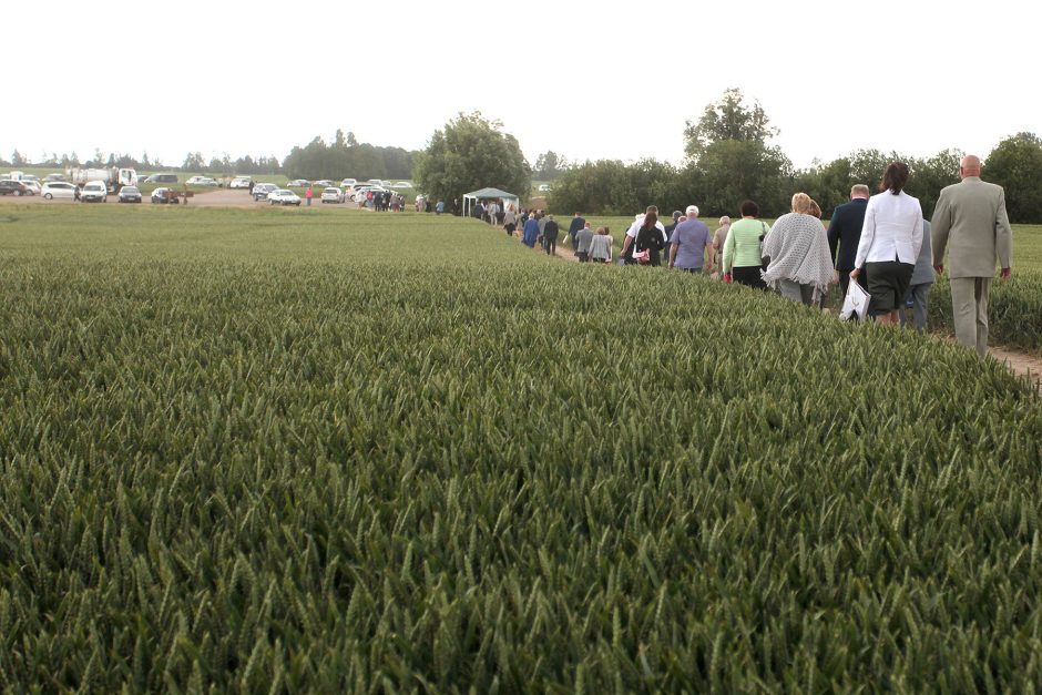 Padėka už darbus: atidengtas signataro J. Vailokaičio paminklas