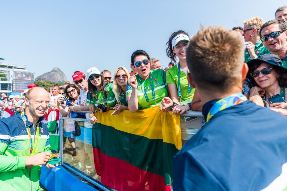 Dar vienas medalis Lietuvai: A. Lankas ir E. Ramanauskas iškovojo bronzą