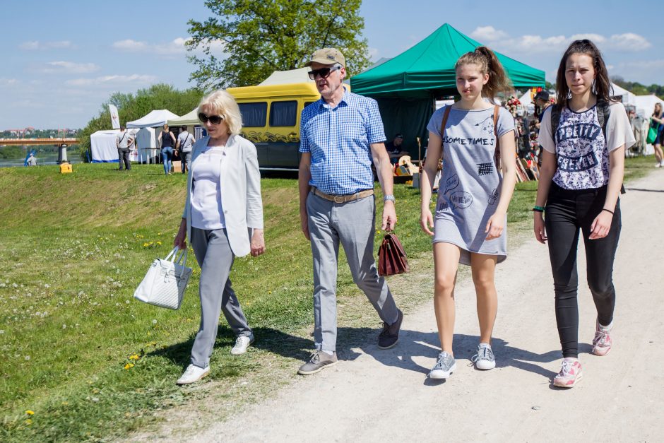 Rotušės aikštėje - istorinis sūris ir dar senesnius laikus menanti duona