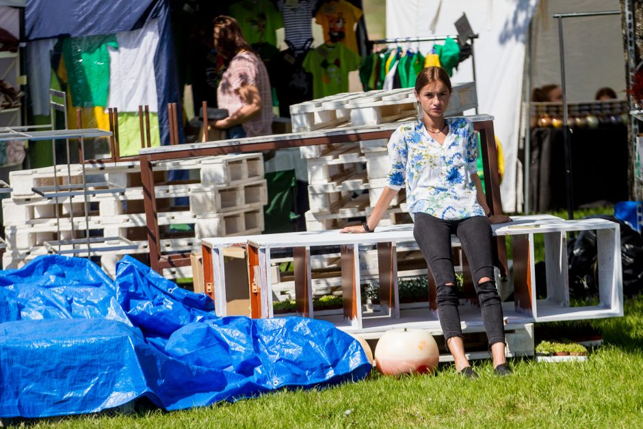 Rotušės aikštėje - istorinis sūris ir dar senesnius laikus menanti duona