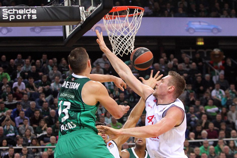 „Žalgiris“ po atkaklios kovos patiesė Bambergo krepšininkus