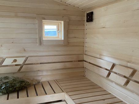 Skelbimas - Parduodama karkasinė pirtis pristatymas visoje Lietuvoje www.tinyhome.lt