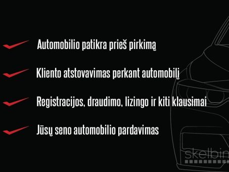 Skelbimas - PatikrintasAuto.lt - Pagalba perkant automobilį