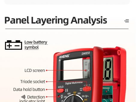 Skelbimas - Skaitmeninis multimetras / voltmetras ANENG