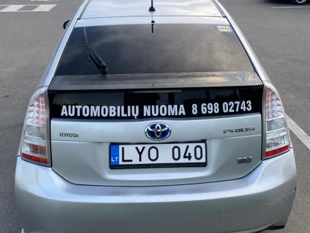 Skelbimas - Prius Nuoma, Automobilių nuoma, 