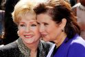 Debbie Reynolds ir Carrie Fisher