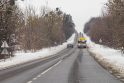 Pavojinga: dviejų eismo juostų kelyje dažnai įvyksta avarijų, tad būtina jį platinti iki keturių eismo juostų.