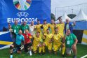 Triumfas: Lietuvos futbolininkai – „Homeless EURO 2024“ čempionai.