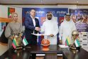 Bendradarbiaus: JAE krepšinio federacija – aštuntoji, su kuria LKF pasirašė partnerystės sutartį.