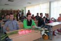 Startas: rugsėjo 1-ąją Klaipėdos suaugusiųjų gimnazija atsinaujinusioje aplinkoje pasitiko daugiau nei 350 mokinių.