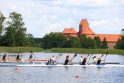 Konkurencija: Trakuose irkluotojai varžėsi ir dėl vietų Lietuvos jaunių, jaunimo bei suaugusiųjų rinktinėse.