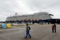 Svečiai: šiandien Klaipėdos kruizinių laivų terminalo krantinėje prisišvartavo vienas didesnių keleivinių lainerių &quot;Mein Schiff 1&quot;.