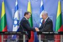 Saulius Skvernelis ir Benjaminas Netanyahu